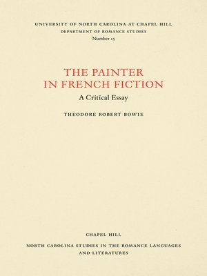 cover image of The Painter in French Fiction